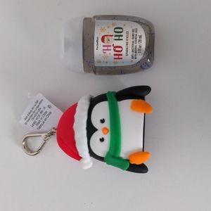 Bath & Body Works Holiday Penguin Pocketbac Holder w/ Refill